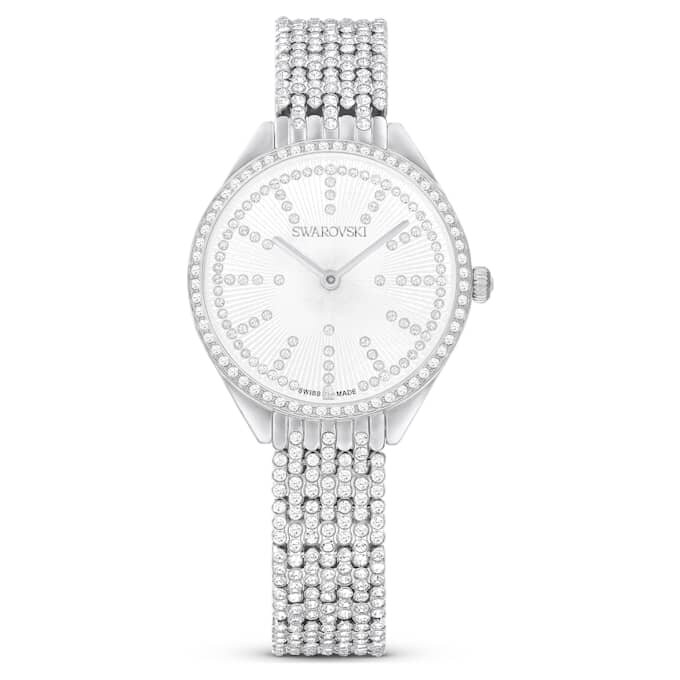 Orologio Attract Swiss Made, bracciale in metallo, color argento, acciaio inossidabile Orologio Attract Swiss Made, bracciale in metallo, color argento, acciaio inossidabile