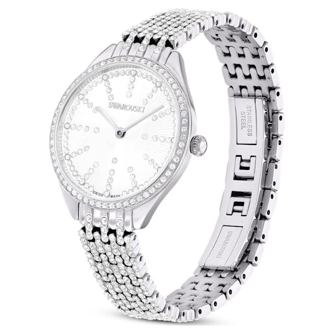 Orologio Attract Swiss Made, bracciale in metallo, color argento, acciaio inossidabile Orologio Attract Swiss Made, bracciale in metallo, color argento, acciaio inossidabile