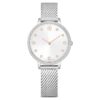 Orologio Clarica Swiss Made, bracciale in metallo, color argento, acciaio inossidabile Orologio Clarica Swiss Made, bracciale in metallo, color argento, acciaio inossidabile