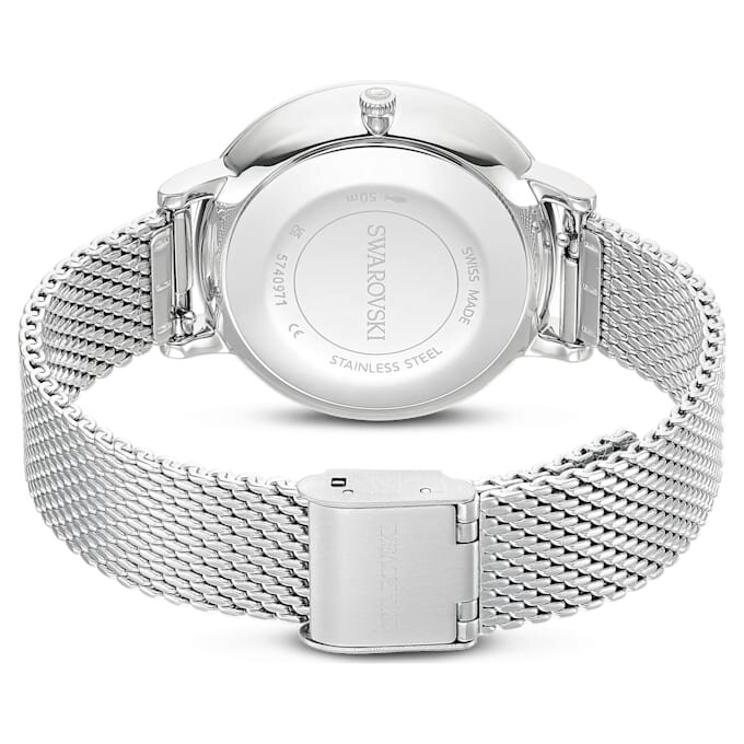 Orologio Clarica Swiss Made, bracciale in metallo, color argento, acciaio inossidabile Orologio Clarica Swiss Made, bracciale in metallo, color argento, acciaio inossidabile
