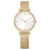 Orologio Clarica Swiss Made, bracciale in metallo, color oro, finitura color oro Orologio Clarica Swiss Made, bracciale in metallo, color oro, finitura color oro