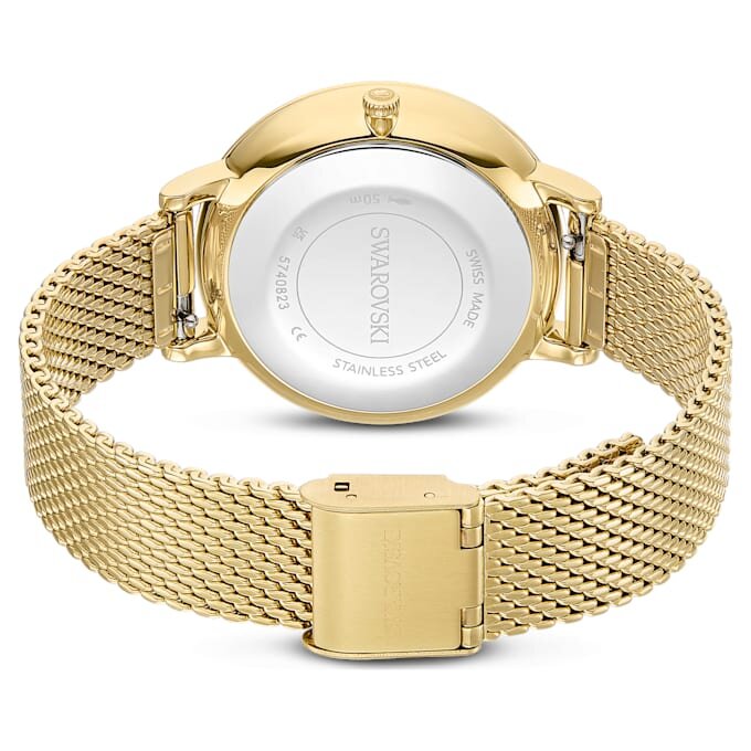 Orologio Clarica Swiss Made, bracciale in metallo, color oro, finitura color oro Orologio Clarica Swiss Made, bracciale in metallo, color oro, finitura color oro