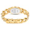 Orologio con catena Dextera Swiss Made, bracciale in cristalli, color oro, finitura color oro Orologio con catena Dextera Swiss Made, bracciale in cristalli, color oro, finitura color oro