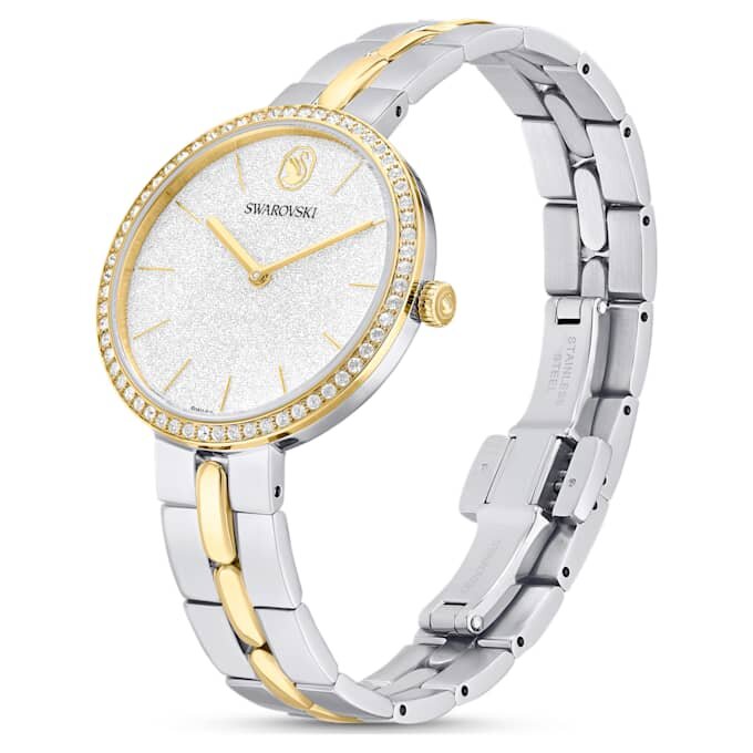 Orologio Cosmopolitan Swiss Made, bracciale in metallo, color argento, finitura in metalli misti Orologio Cosmopolitan Swiss Made, bracciale in metallo, color argento, finitura in metalli misti