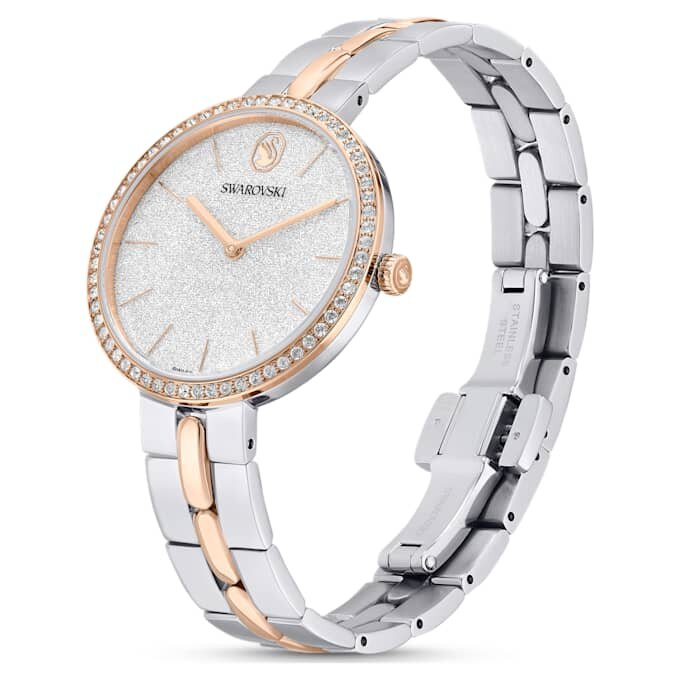 Orologio Cosmopolitan Swiss Made, bracciale in metallo, color argento, finitura in metalli misti Orologio Cosmopolitan Swiss Made, bracciale in metallo, color argento, finitura in metalli misti