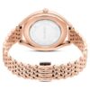 Orologio Crystalline Aura Swiss Made, bracciale in metallo, finitura color oro rosa Orologio Crystalline Aura Swiss Made, bracciale in metallo, finitura color oro rosa