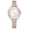 Orologio Crystalline Aura Swiss Made, bracciale in metallo, tonalità oro rosa, finitura in metalli misti Orologio Crystalline Aura Swiss Made, bracciale in metallo, tonalità oro rosa, finitura in metalli misti