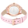 Orologio Crystalline Aura Swiss Made, cinturino in pelle, rosa, finitura color oro rosa Orologio Crystalline Aura Swiss Made, cinturino in pelle, rosa, finitura color oro rosa