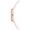 Orologio Crystalline Aura Swiss Made, cinturino in pelle, rosa, finitura color oro rosa Orologio Crystalline Aura Swiss Made, cinturino in pelle, rosa, finitura color oro rosa