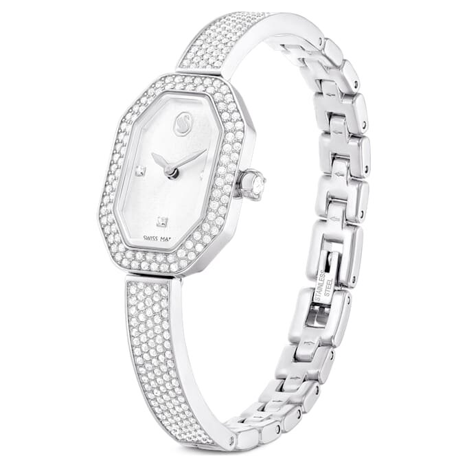 Orologio da polso Dextera Swiss Made, bracciale in metallo, color argento, acciaio inossidabile Orologio da polso Dextera Swiss Made, bracciale in metallo, color argento, acciaio inossidabile