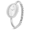 Orologio da polso Imber Swiss Made, bracciale in metallo, color argento, acciaio inossidabile