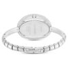 Orologio da polso Imber Swiss Made, bracciale in metallo, color argento, acciaio inossidabile