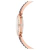 Orologio da polso Matrix Pearl Swiss Made, bracciale con cristalli, nero, finitura color oro rosa Orologio da polso Matrix Pearl Swiss Made, bracciale con cristalli, nero, finitura color oro rosa