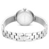 Orologio da polso Matrix Pearl Swiss Made, bracciale in cristallo, bianco, acciaio inossidabile