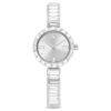 Orologio da polso Matrix Swiss Made, bracciale con cristalli, bianco, acciaio inossidabile Orologio da polso Matrix Swiss Made, bracciale con cristalli, bianco, acciaio inossidabile