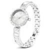Orologio da polso Matrix Swiss Made, bracciale con cristalli, bianco, acciaio inossidabile Orologio da polso Matrix Swiss Made, bracciale con cristalli, bianco, acciaio inossidabile