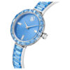 Orologio da polso Matrix Swiss Made, bracciale con cristalli, blu, acciaio inossidabile Orologio da polso Matrix Swiss Made, bracciale con cristalli, blu, acciaio inossidabile