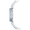 Orologio da polso Matrix Swiss Made, bracciale con cristalli, blu, acciaio inossidabile Orologio da polso Matrix Swiss Made, bracciale con cristalli, blu, acciaio inossidabile