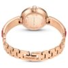 Orologio da polso Matrix Swiss Made, bracciale con cristalli, rosso, finitura color oro rosa Orologio da polso Matrix Swiss Made, bracciale con cristalli, rosso, finitura color oro rosa