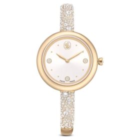 Orologio da polso Sublima Swiss Made, bracciale in metallo, color oro, finitura color oro champagne