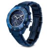 Orologio Dextera Chrono 39 mm, Swiss Made, bracciale in metallo, blu, finitura blu Orologio Dextera Chrono 39 mm, Swiss Made, bracciale in metallo, blu, finitura blu