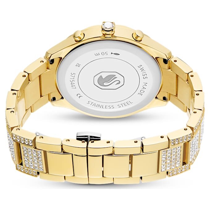 Orologio Dextera Lux Swiss Made, bracciale in metallo, color oro, finitura color oro Orologio Dextera Lux Swiss Made, bracciale in metallo, color oro, finitura color oro