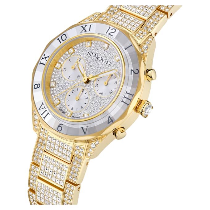 Orologio Dextera Lux Swiss Made, bracciale in metallo, color oro, finitura color oro Orologio Dextera Lux Swiss Made, bracciale in metallo, color oro, finitura color oro