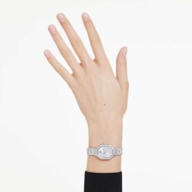 Orologio Dextera Octagon Swiss Made, bracciale in metallo, color argento, acciaio inossidabile