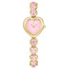 Orologio Idyllia Heart con bracciale in cristalli, rosa, finitura dorata Orologio Idyllia Heart con bracciale in cristalli, rosa, finitura dorata