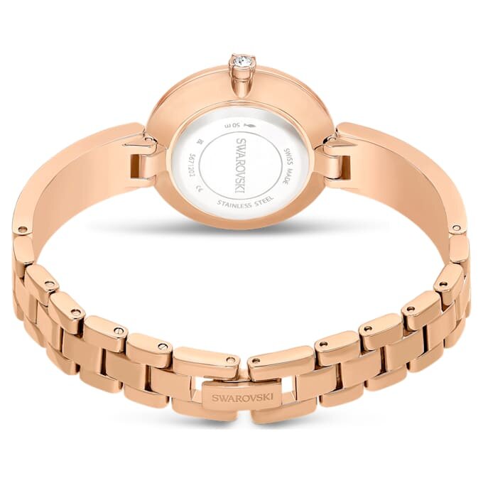 Orologio Illumina Swiss Made, bracciale in metallo, finitura color oro rosa Orologio Illumina Swiss Made, bracciale in metallo, finitura color oro rosa