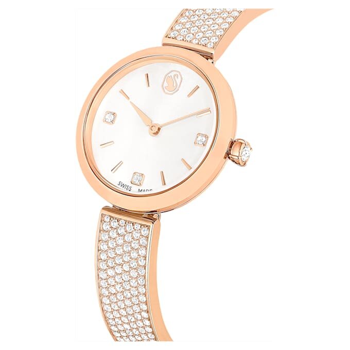 Orologio Illumina Swiss Made, bracciale in metallo, finitura color oro rosa Orologio Illumina Swiss Made, bracciale in metallo, finitura color oro rosa