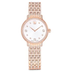 Orologio Imber Swiss Made, bracciale in metallo, finitura color oro rosa
