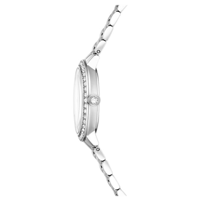 Orologio Matrix a 3 maglie Swiss Made, bracciale in metallo, color argento, acciaio inossidabile Orologio Matrix a 3 maglie Swiss Made, bracciale in metallo, color argento, acciaio inossidabile