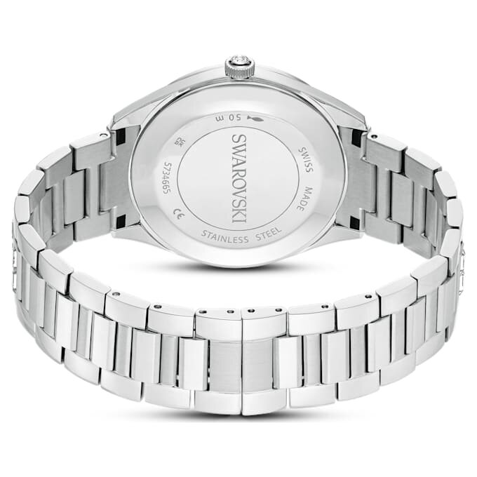 Orologio Matrix con datario, fabbricato in Svizzera, bracciale in metallo, color argento, acciaio inossidabile Orologio Matrix con datario, fabbricato in Svizzera, bracciale in metallo, color argento, acciaio inossidabile
