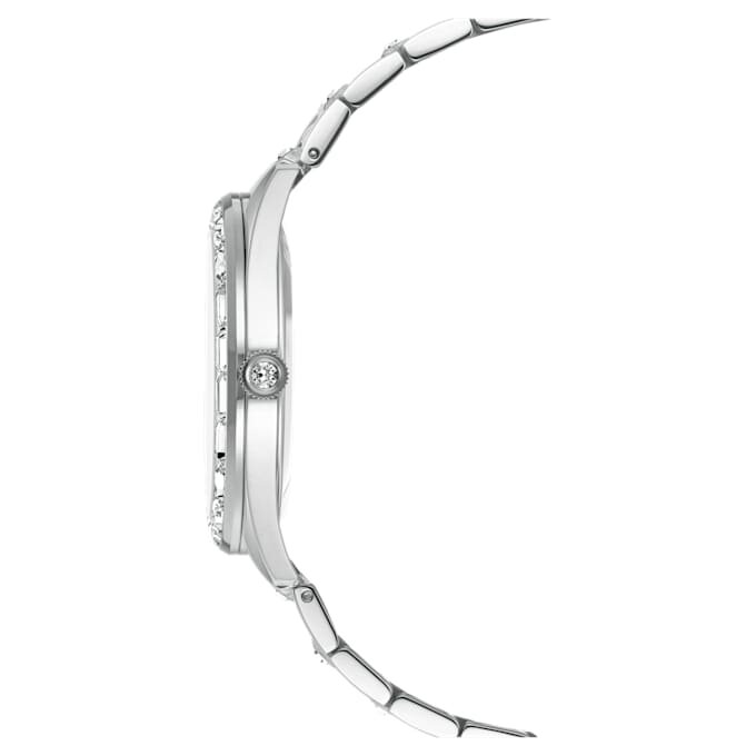 Orologio Matrix con datario, fabbricato in Svizzera, bracciale in metallo, color argento, acciaio inossidabile Orologio Matrix con datario, fabbricato in Svizzera, bracciale in metallo, color argento, acciaio inossidabile