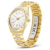Orologio Matrix con datario, fabbricato in Svizzera, bracciale in metallo, color oro, finitura color oro Orologio Matrix con datario, fabbricato in Svizzera, bracciale in metallo, color oro, finitura color oro