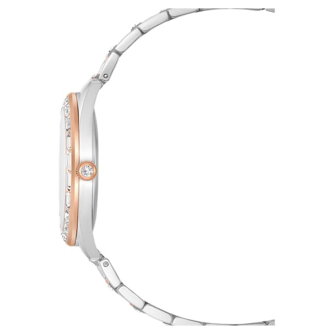 Orologio Matrix Date Swiss Made, bracciale in metallo, color oro rosa, finitura in metalli misti Orologio Matrix Date Swiss Made, bracciale in metallo, color oro rosa, finitura in metalli misti