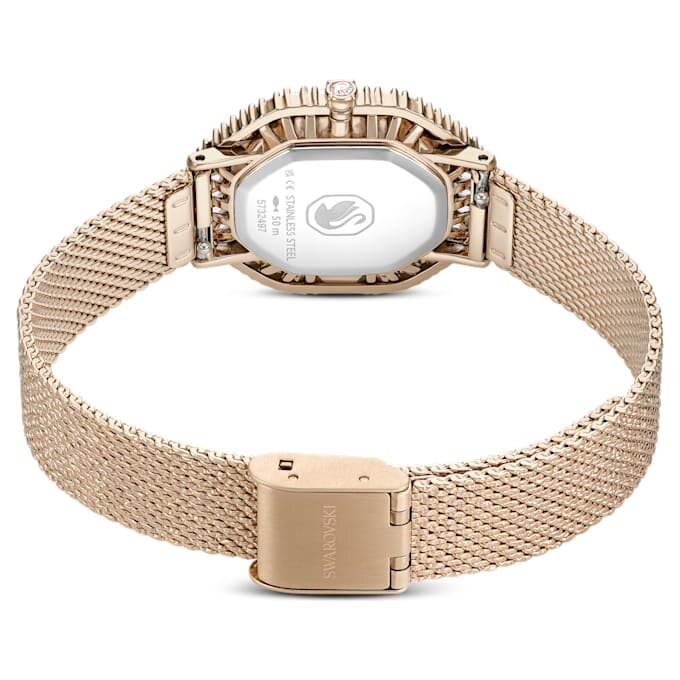 Orologio Matrix Octagon con bracciale in metallo, finitura dorata, finitura champagne dorata Orologio Matrix Octagon con bracciale in metallo, finitura dorata, finitura champagne dorata