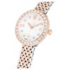 Orologio Matrix Tennis a 7 maglie, fabbricato in Svizzera, bracciale in metallo, finitura oro rosa, finitura in metalli misti Orologio Matrix Tennis a 7 maglie, fabbricato in Svizzera, bracciale in metallo, finitura oro rosa, finitura in metalli misti