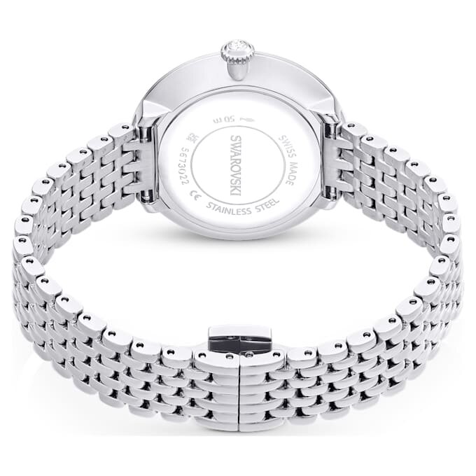 Orologio Matrix Tennis a 7 maglie Swiss Made, bracciale in metallo, color argento, acciaio inossidabile Orologio Matrix Tennis a 7 maglie Swiss Made, bracciale in metallo, color argento, acciaio inossidabile