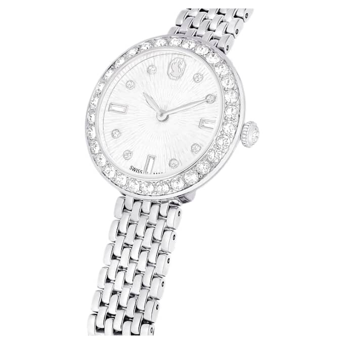 Orologio Matrix Tennis a 7 maglie Swiss Made, bracciale in metallo, color argento, acciaio inossidabile Orologio Matrix Tennis a 7 maglie Swiss Made, bracciale in metallo, color argento, acciaio inossidabile