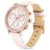 Orologio Matrix Tennis Chrono Swiss Made, cinturino in pelle, rosa, finitura color oro rosa Orologio Matrix Tennis Chrono Swiss Made, cinturino in pelle, rosa, finitura color oro rosa