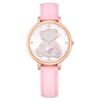 Orologio Teddy Swiss Made, cinturino in pelle, rosa, finitura color oro rosa Orologio Teddy Swiss Made, cinturino in pelle, rosa, finitura color oro rosa