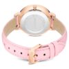 Orologio Teddy Swiss Made, cinturino in pelle, rosa, finitura color oro rosa Orologio Teddy Swiss Made, cinturino in pelle, rosa, finitura color oro rosa