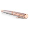 Penna a sfera Crystalline a forma di cuore, finitura oro rosa, laccata rosa, placcata in oro rosa Penna a sfera Crystalline a forma di cuore, finitura oro rosa, laccata rosa, placcata in oro rosa
