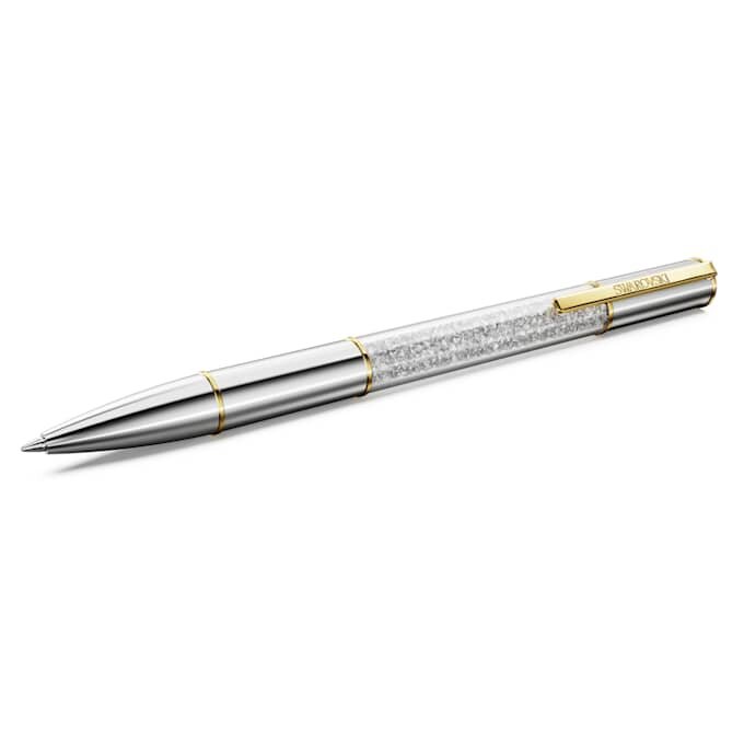 Penna a sfera Crystalline color argento, finitura in metalli misti Penna a sfera Crystalline color argento, finitura in metalli misti