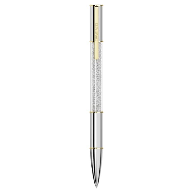 Penna a sfera Crystalline color argento, finitura in metalli misti Penna a sfera Crystalline color argento, finitura in metalli misti