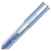 Penna a sfera Crystalline con cristalli Recreated™, blu, laccata di blu, cromata Penna a sfera Crystalline con cristalli Recreated™, blu, laccata di blu, cromata