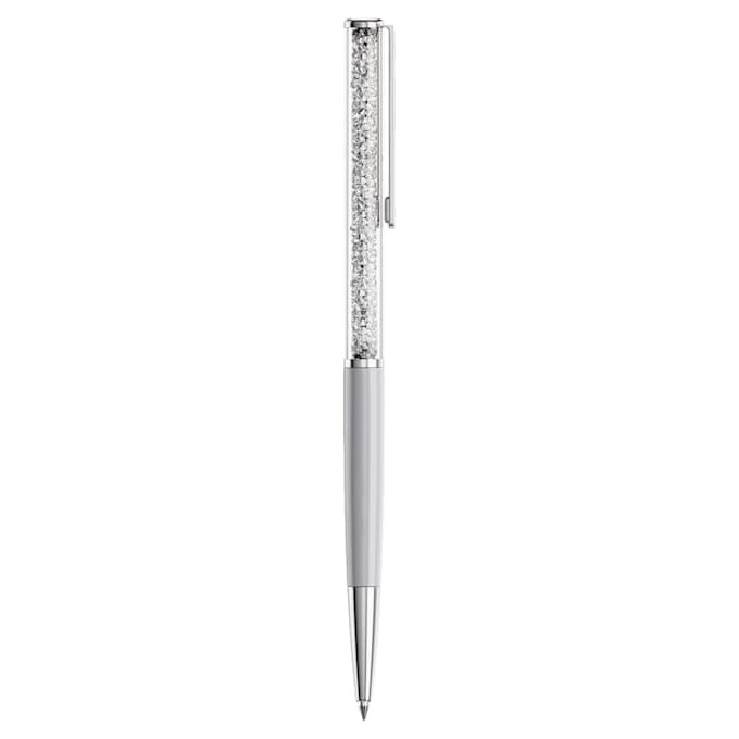 Penna a sfera Crystalline Grigio, laccata grigia, cromata Penna a sfera Crystalline Grigio, laccata grigia, cromata
