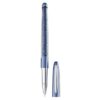 Penna roller Crystalline blu, placcata in cromo Penna roller Crystalline blu, placcata in cromo